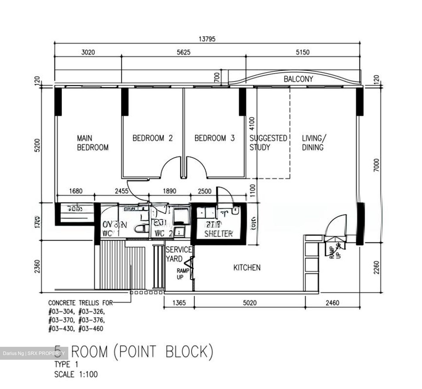 Blk 308C Waterway Terraces I (Punggol), HDB 5 Rooms #589260931